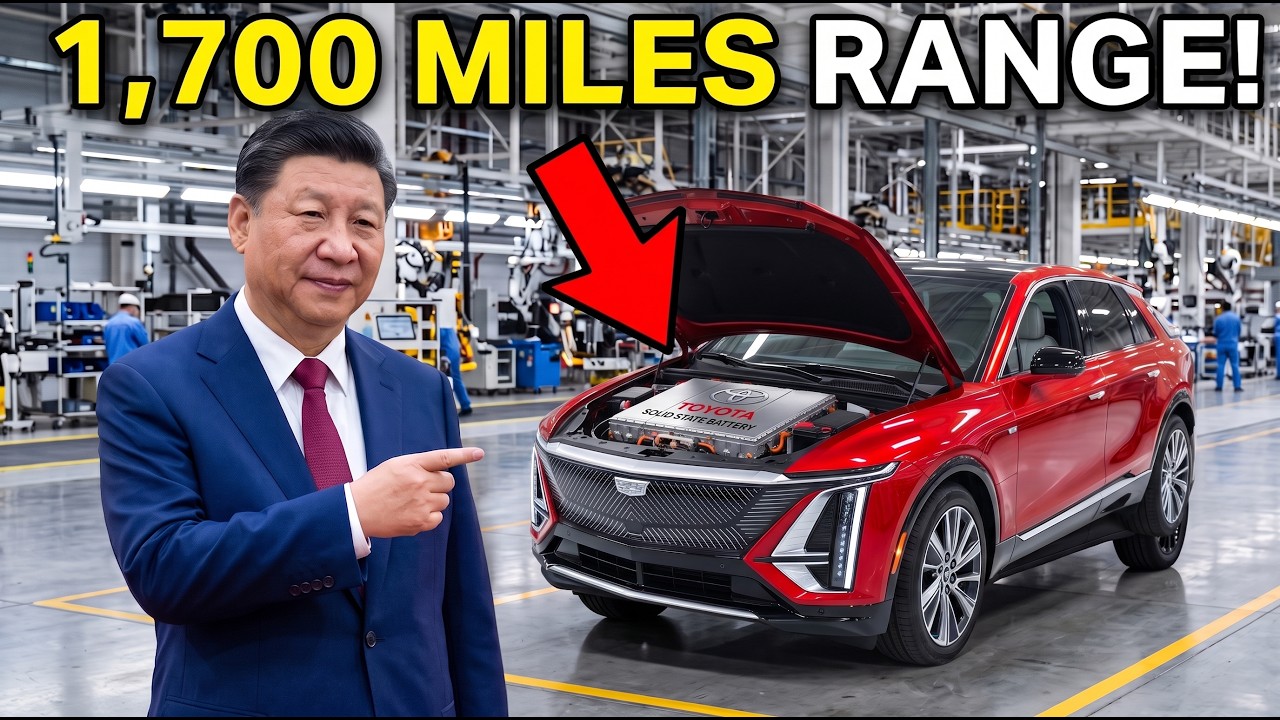 CHINA RELEASES NEW EV BATTERY STUNS THE INDUSTRY WITH 1,700-MILE RANGE AND 5-MINUTE CHARGE!
