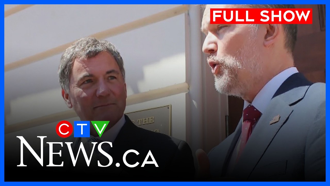 Трамп приостанавливает 50% пошлины на канадские товары | CTV News Lethbridge в 5 часов на 19 авгу...