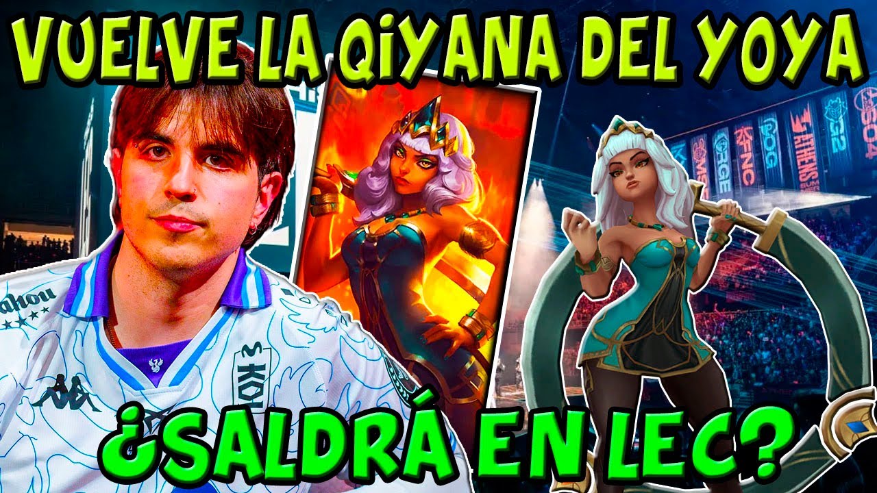 MKOI Elyoya recupera su pick insignia ¿Qiyana jungla está de vuelta?