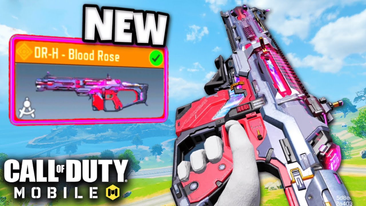 *NEW* LEGENDARY DR-H - BLOOD ROSE 😍 | COD MOBILE