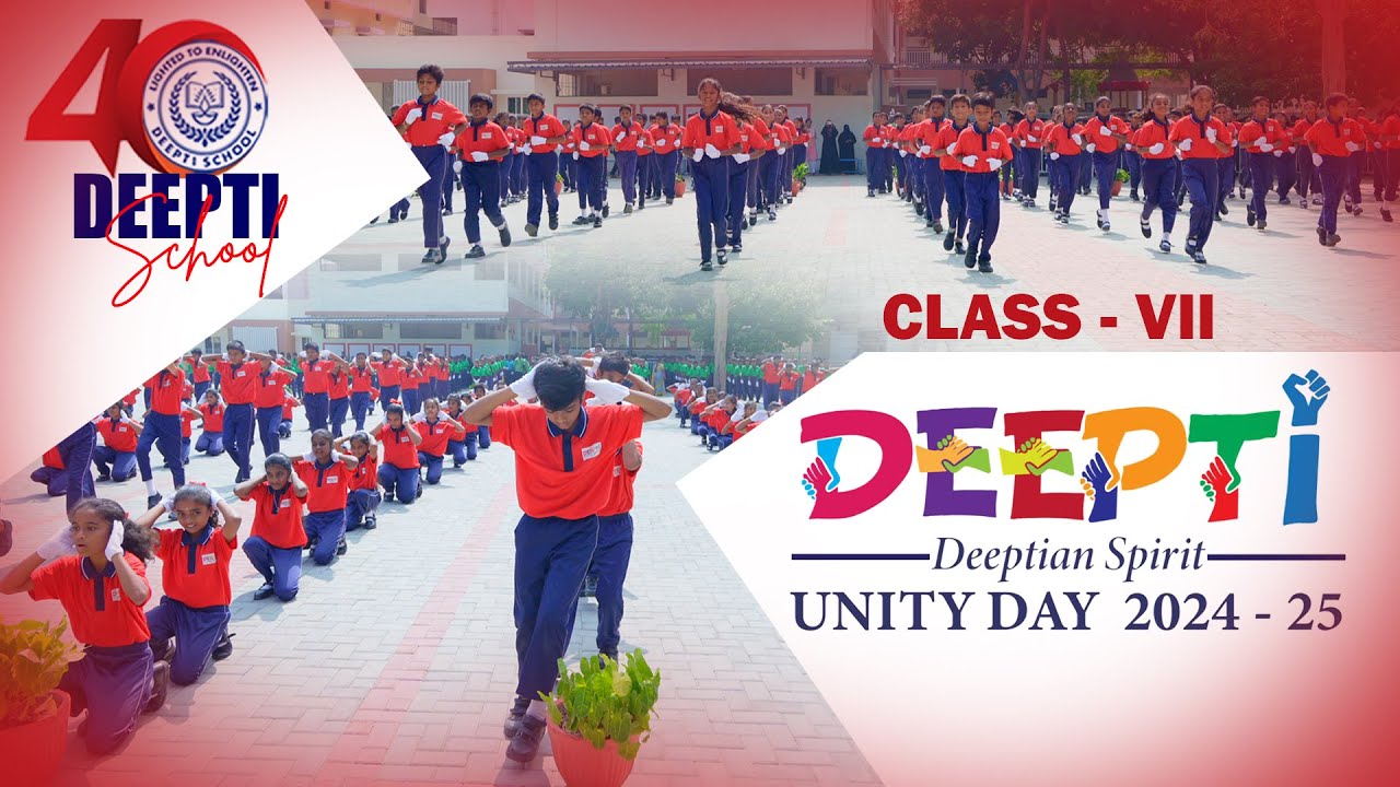 7th Class UNITY DAY 2024 l #deeptischool, Hindupur