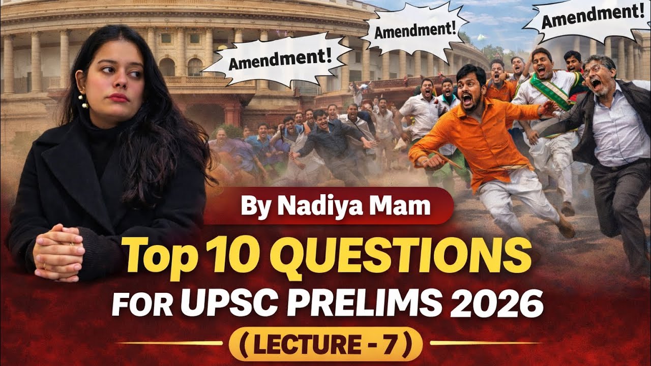 “Ye 10 questions yaad hain? Prelims 2026 tumhara ho sakta hai.” #upscmotvation #iasexam #ipsofficer 