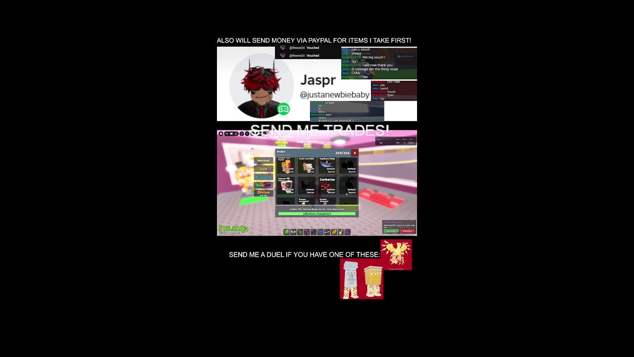 SAB LIVE TRADES! AND DUELS!