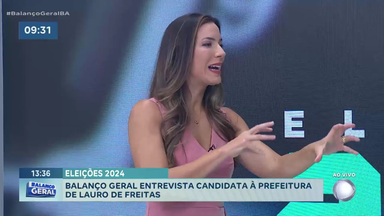 Assista à entrevista com Débora Regis, candidata do União Brasil à Prefeitura de Lauro de Freitas