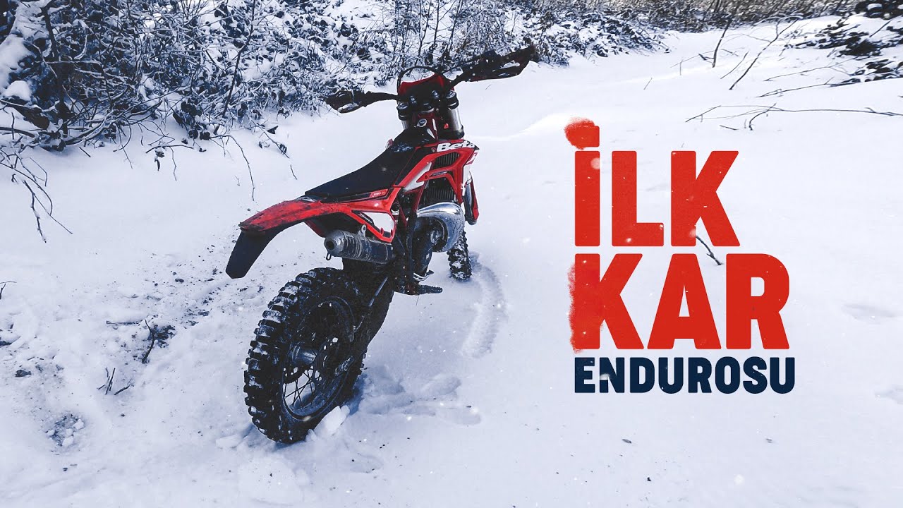 İLK KAR ENDUROSU ! | 2023 BETA XTRAINER 250