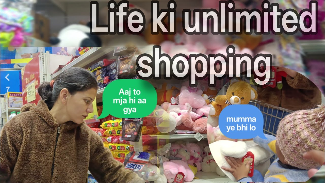 Aaj kri unlimited shopping🛍️😍@Rebbie_Karishma #viral #vlog #familyvlog #labrador #explore 