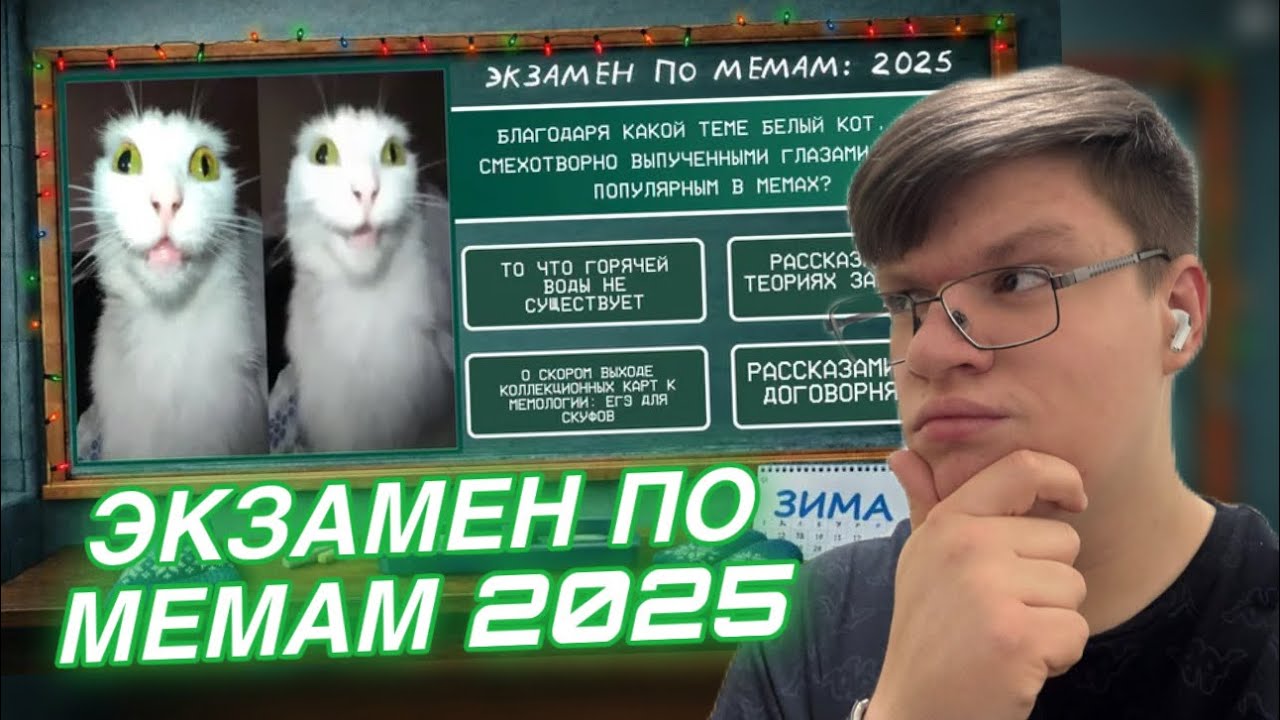 ВИПАР ПРОХОДИТ ЭКЗАМЕН ПО МЕМАМ 2025