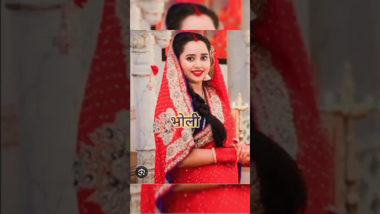 bholi radhika || man ati sundar dangal tv serial actress 🥰