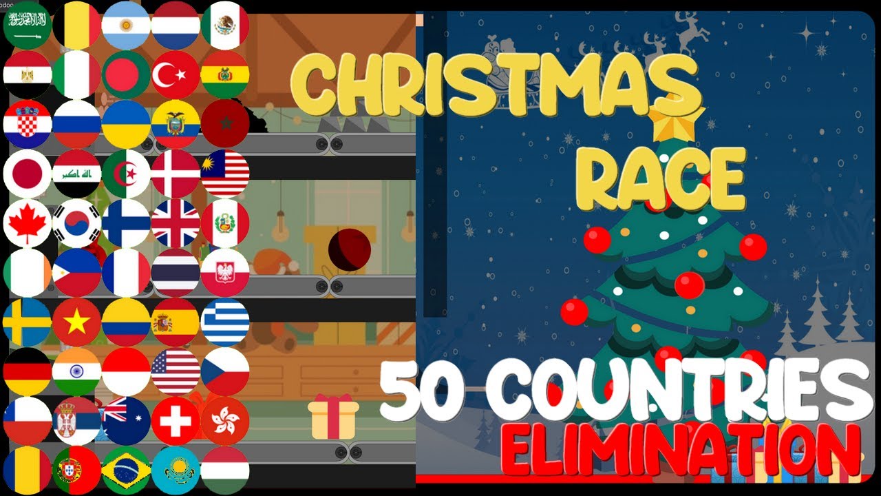 50 COUNTRIES CHRISTMAS MARBLE ELIMINATION