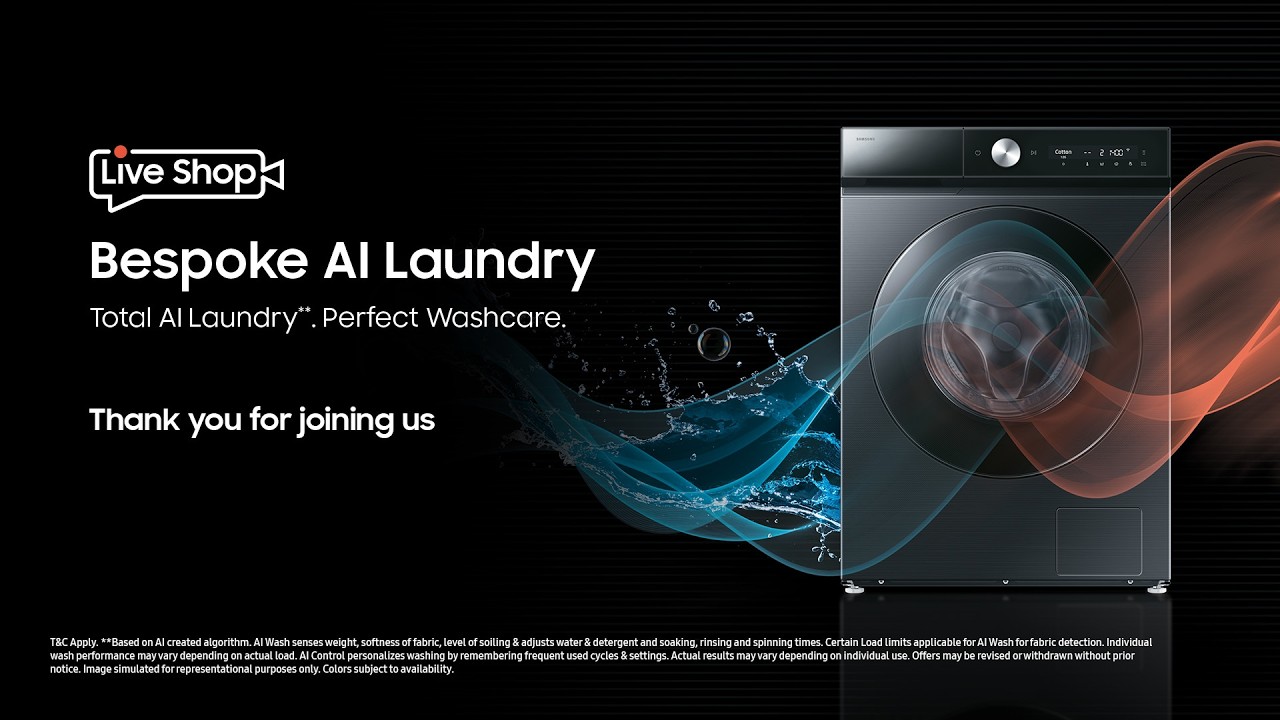 Offers ending soon| Buy Bespoke AI Laundry