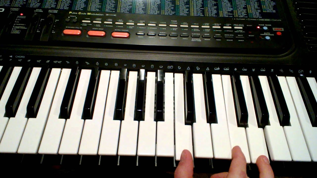 How to Play Dreams by Van Halen on Keyboard (QUICK - HD)