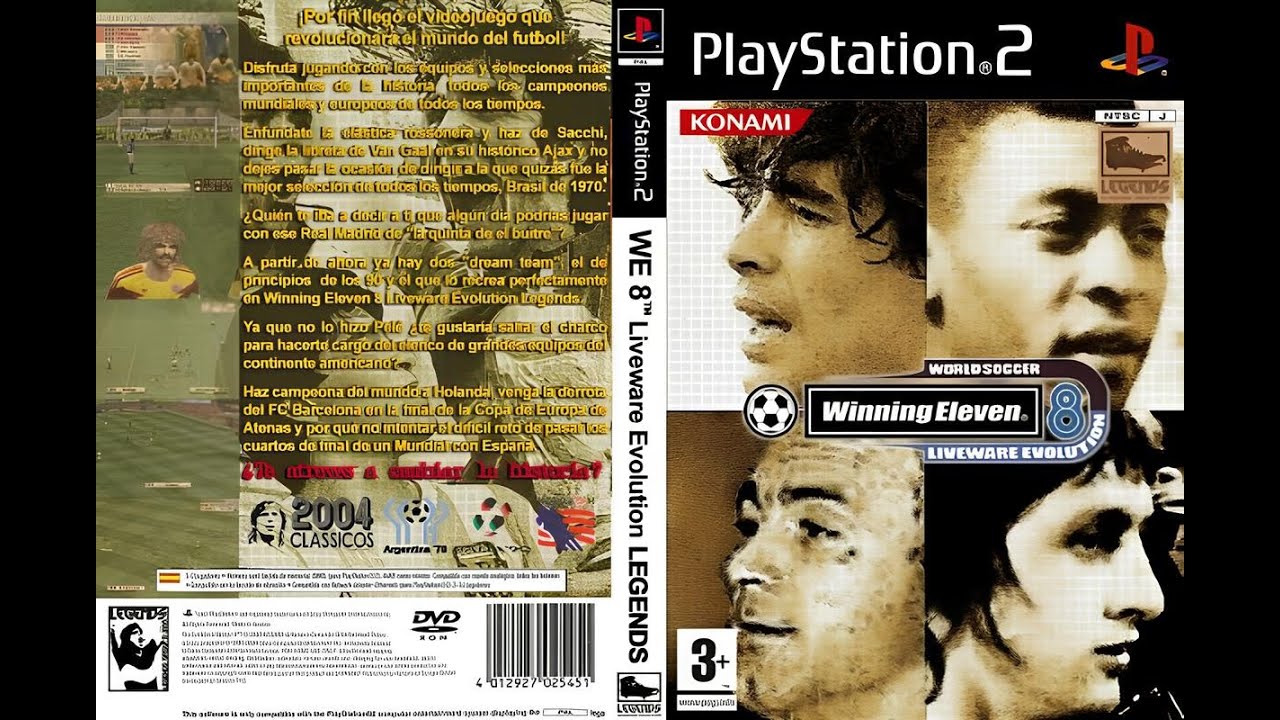 Winning Eleven 8 Legend PS2 ISO | Classic Football Nostalgia