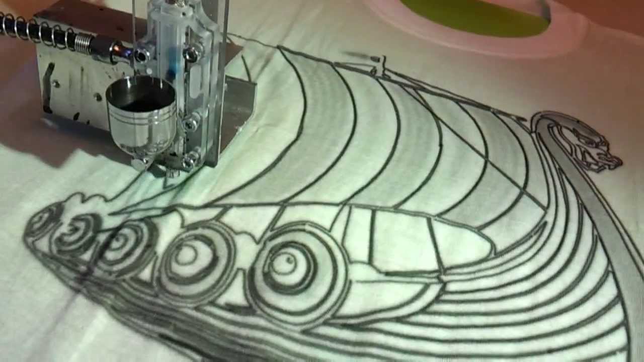 CNC Airbrush machine