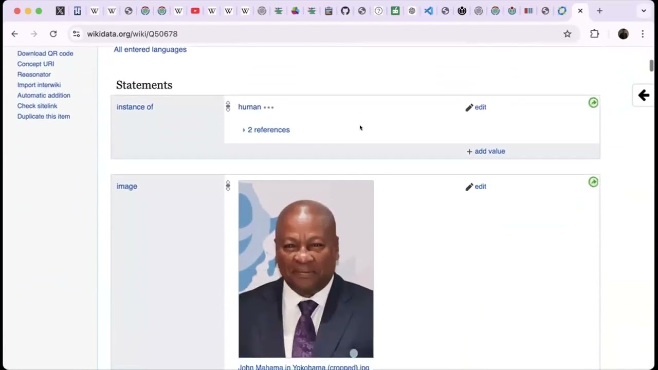 Major and Minor edits on Wikidata