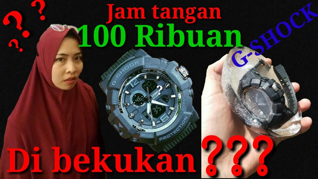 Jam tangan G-SHOCK tahan air dan tahan di bekukan #jamtahanair #jamtanganmurah #gshock #jamtangan