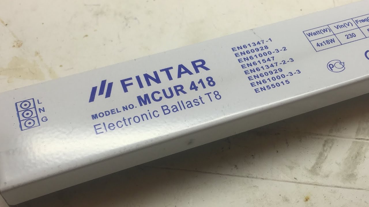 Ремонт балласта MCUR418