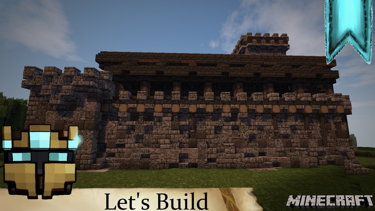 Minecraft | Mittelalter | Let's Build || Wehrgang &Uuml;berdachen #09 ||