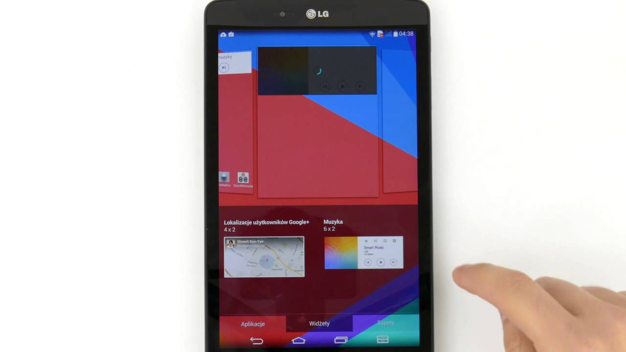LG G Pad 8.0 LTE - appearance - part 1