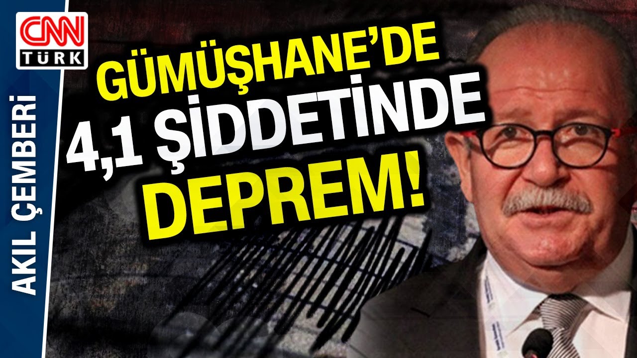 Gümüşhane'de 4,1 Şiddetinde Deprem! Deprem Uzmanı Şükrü Ersoy'dan Depreme Dair İlk Değerlendirme...
