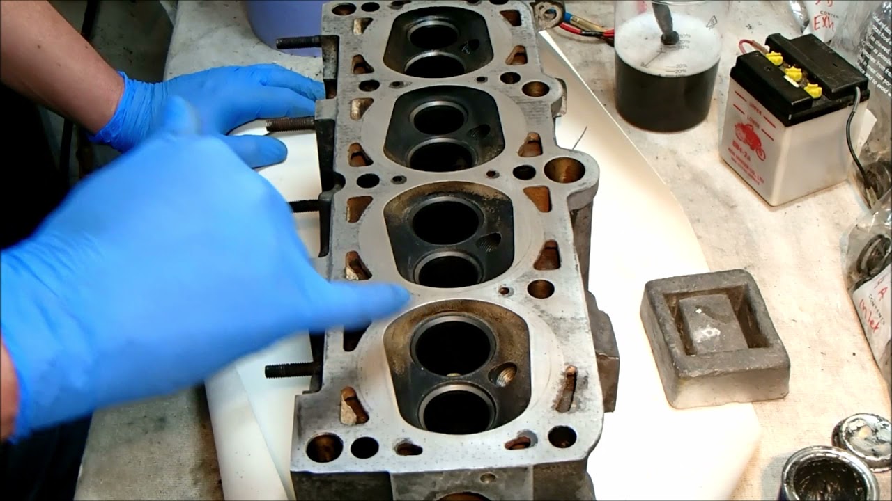 vw golf mk2 cylinder head part 3
