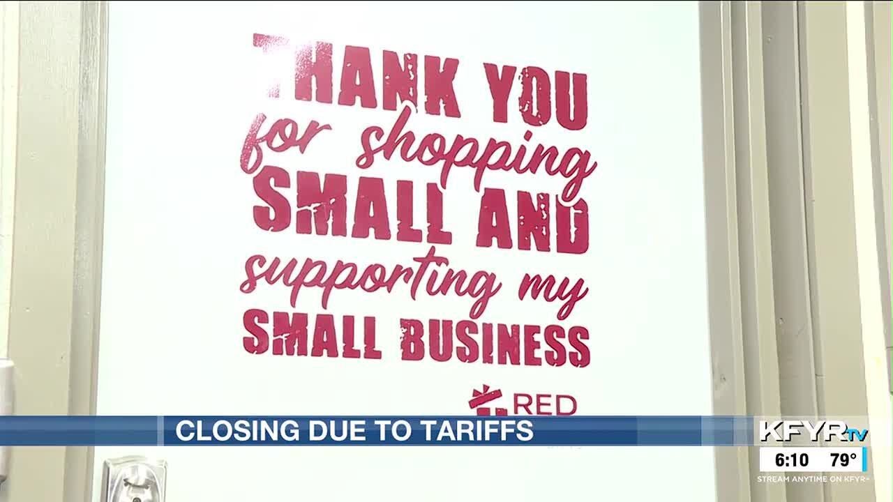Bismarck gift store takes tariff hit
