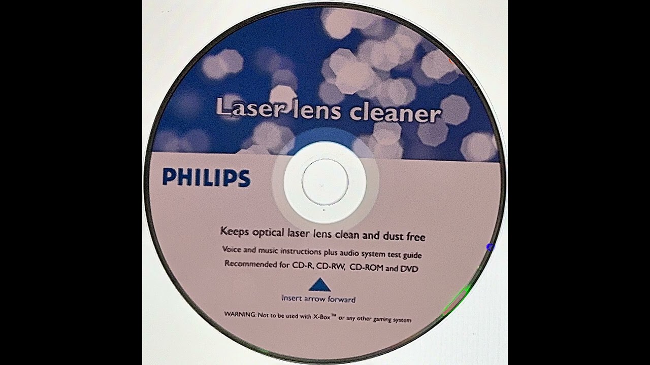 Philips Laser lens cleaner (2005, CD RIP)