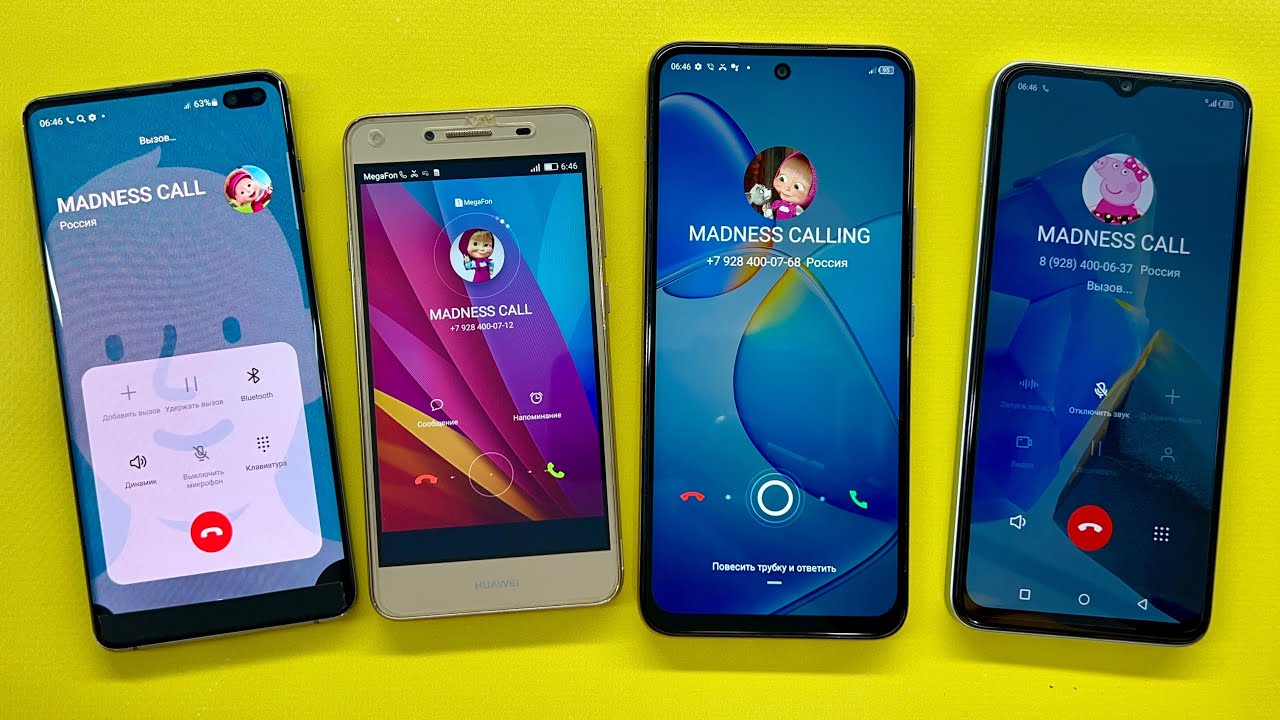 HUAWEI Y5 2 Gold vs Infinix HOT 12play Gold Incoming Call/ Samsung S10+ and Infinix HOT 30i Calling