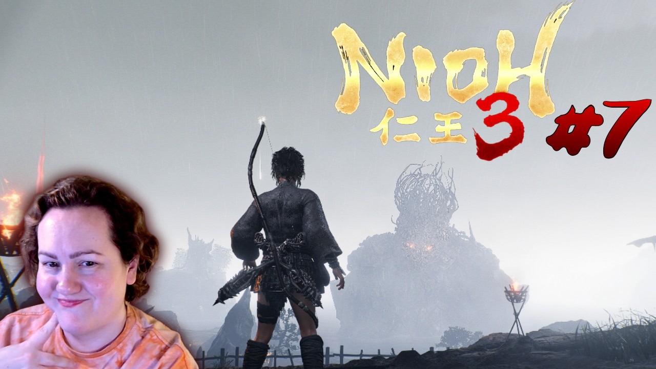 Nioh 3 #7 Большой бабайка на озере Хамана!