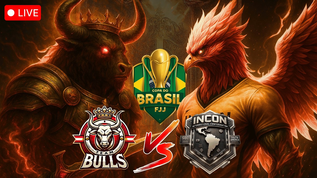 GRANDE FINAL  TEAM BULLS X INCON PRO - COPA DO BRASIIL FJJ
