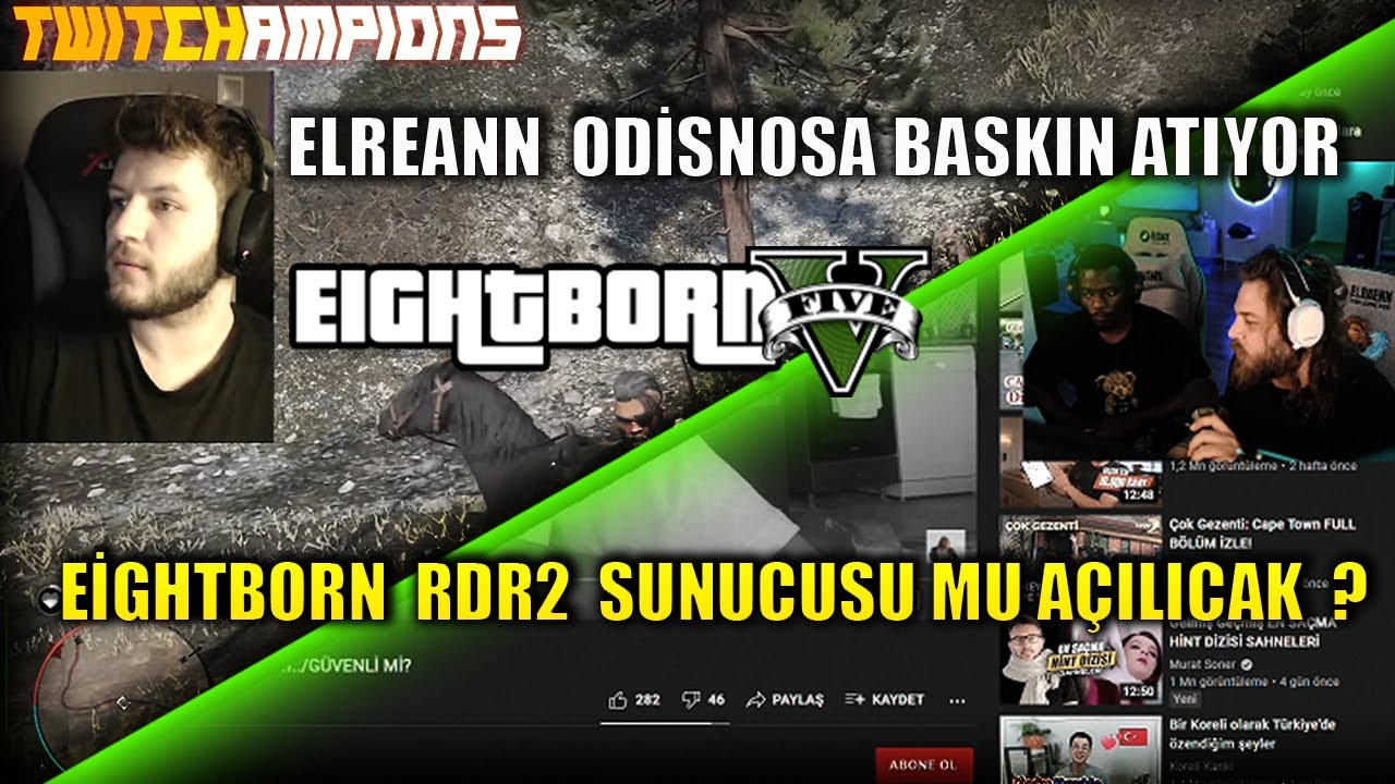 Elraenn Odisnosa Baskın atıyor Odisnosa RDR2 Eightborn Sunucusu Açmayı Teklif Ediyor.