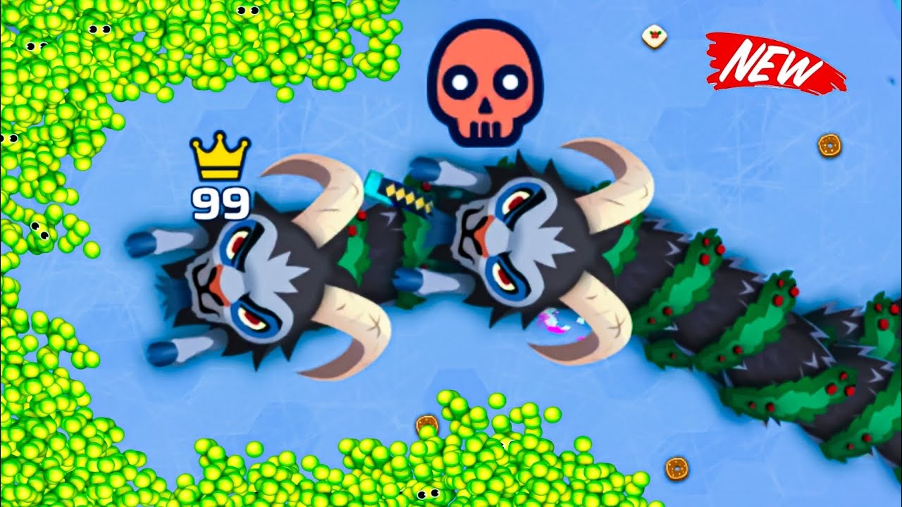 Boss Vs Boss Snake.io Gameplay