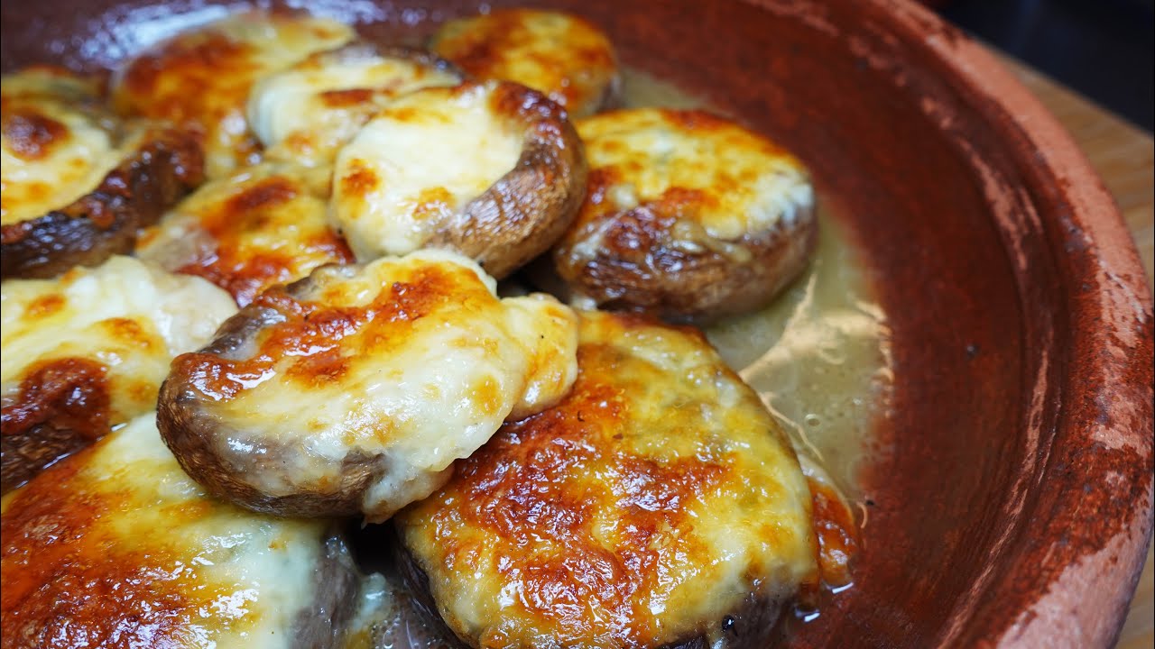 ГРИБЫ С СУЛУГУНИ НА КЕЦИ / MUSHROOMS WITH SULUGUNI CHEESE