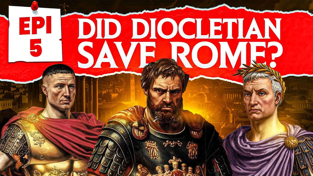 The Rise and Fall of the Roman Empire Ep 5 || Restructuring Of Roman Empire: Diocletian’s Reforms