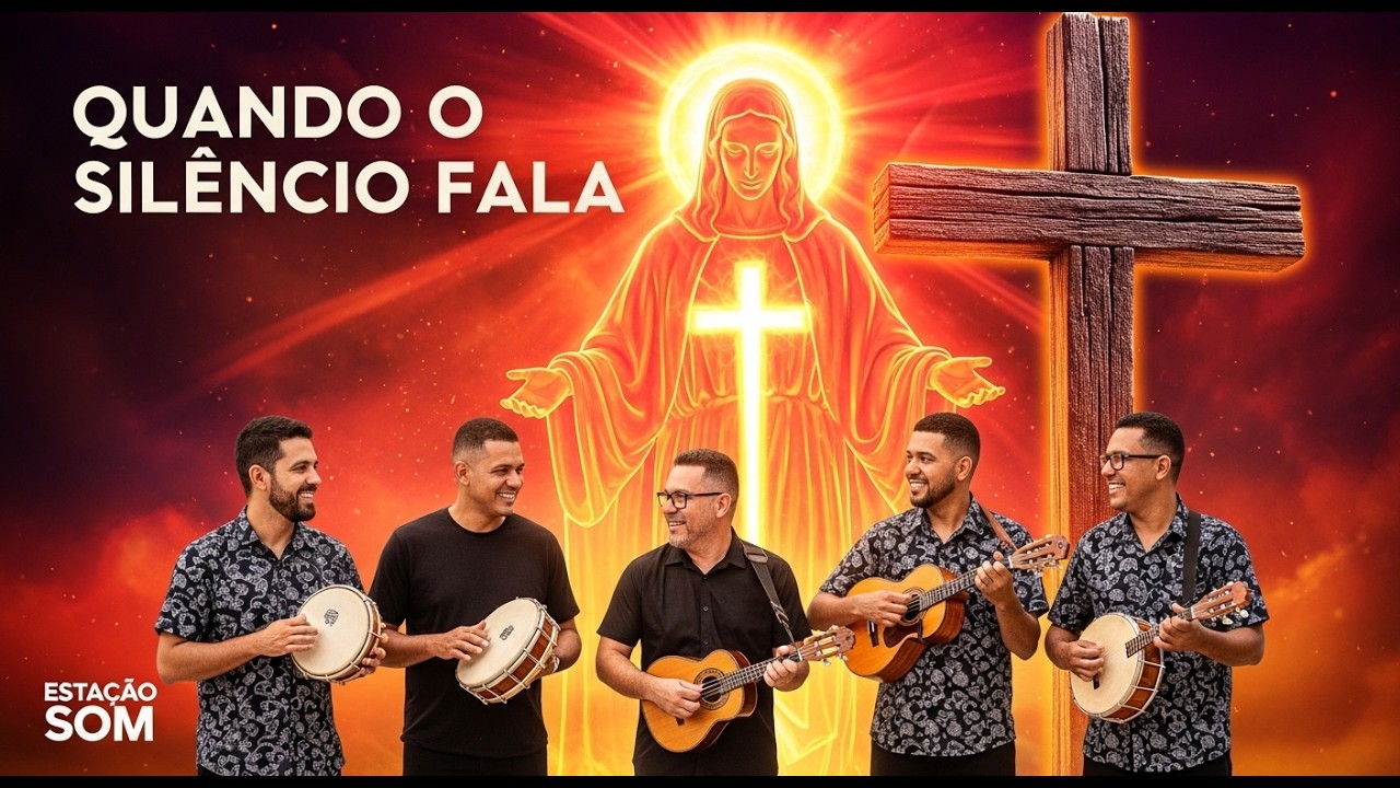 QUANDO O SILÊNCIO FALA 🙏🎶 | Versão Pagode Religioso de Fé e Esperança | ESTAÇÃO SOM