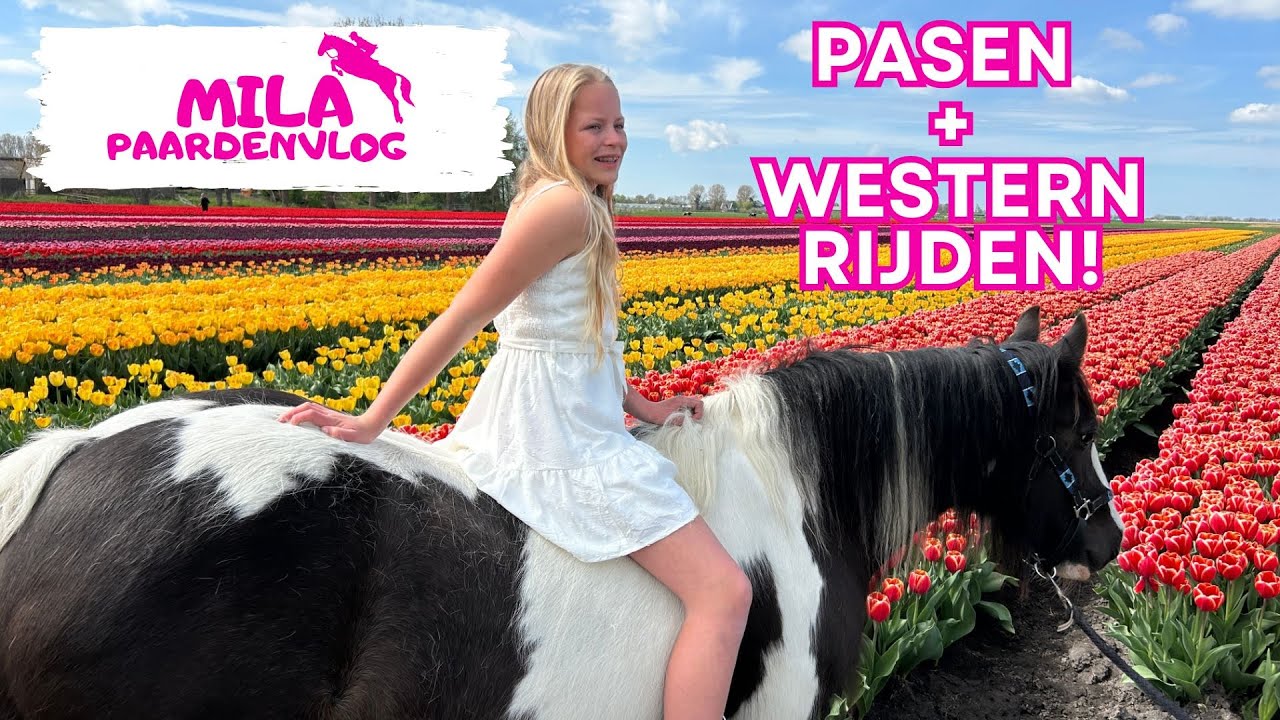 Pasen op stal en WESTERN rijden!