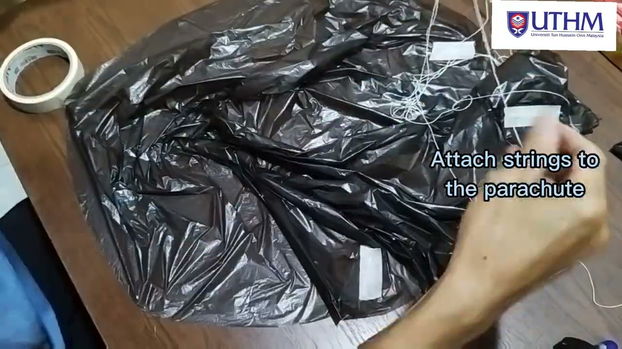 Water Rocket Fabrication - Parachute