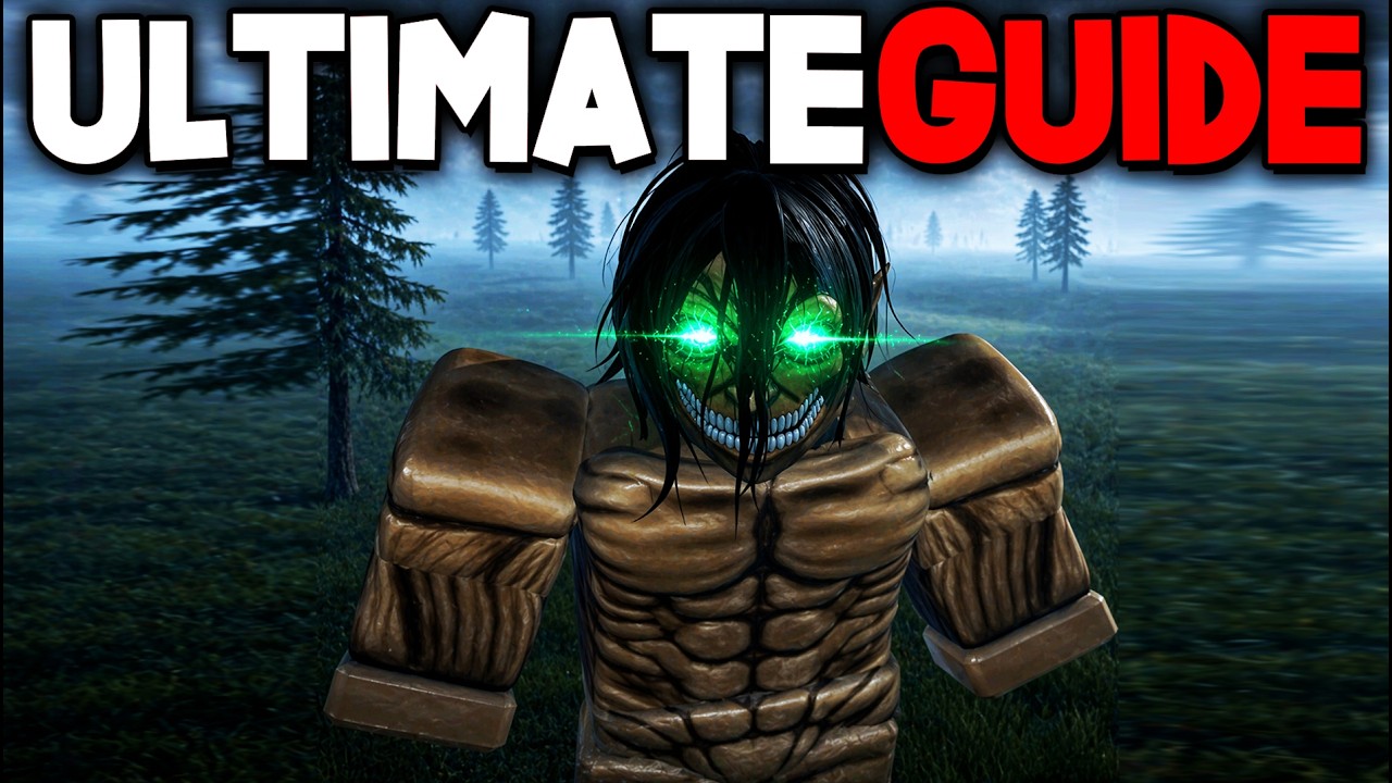 Полное руководство по AOTR! (Attack On Titan Revolution) Roblox