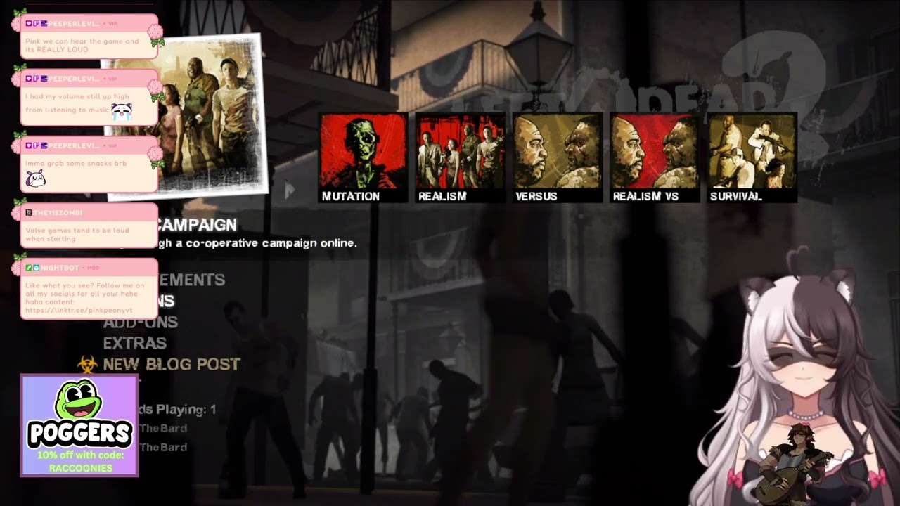 Hella modded Left 4 Dead 2 with @zexionthebard