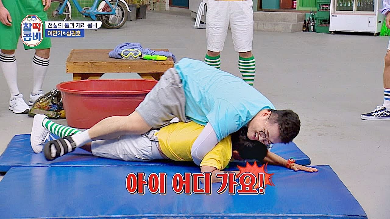 &prime;작은 거인&prime; 심권호(Sim Kwonho) 날리는 타고난 장사 집안 데프콘(Defconn)(!!) 찰떡콤비(combi) 7회