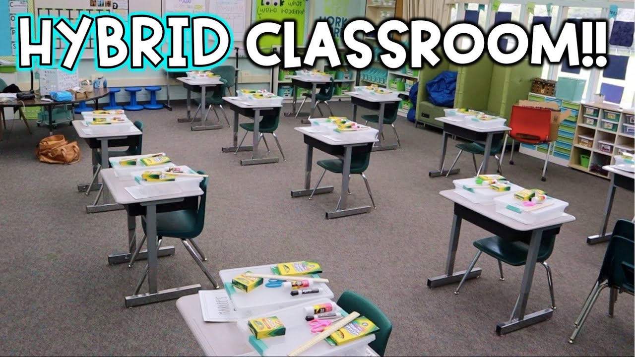 HYBRID Classroom Setup! - We're going back!!!!