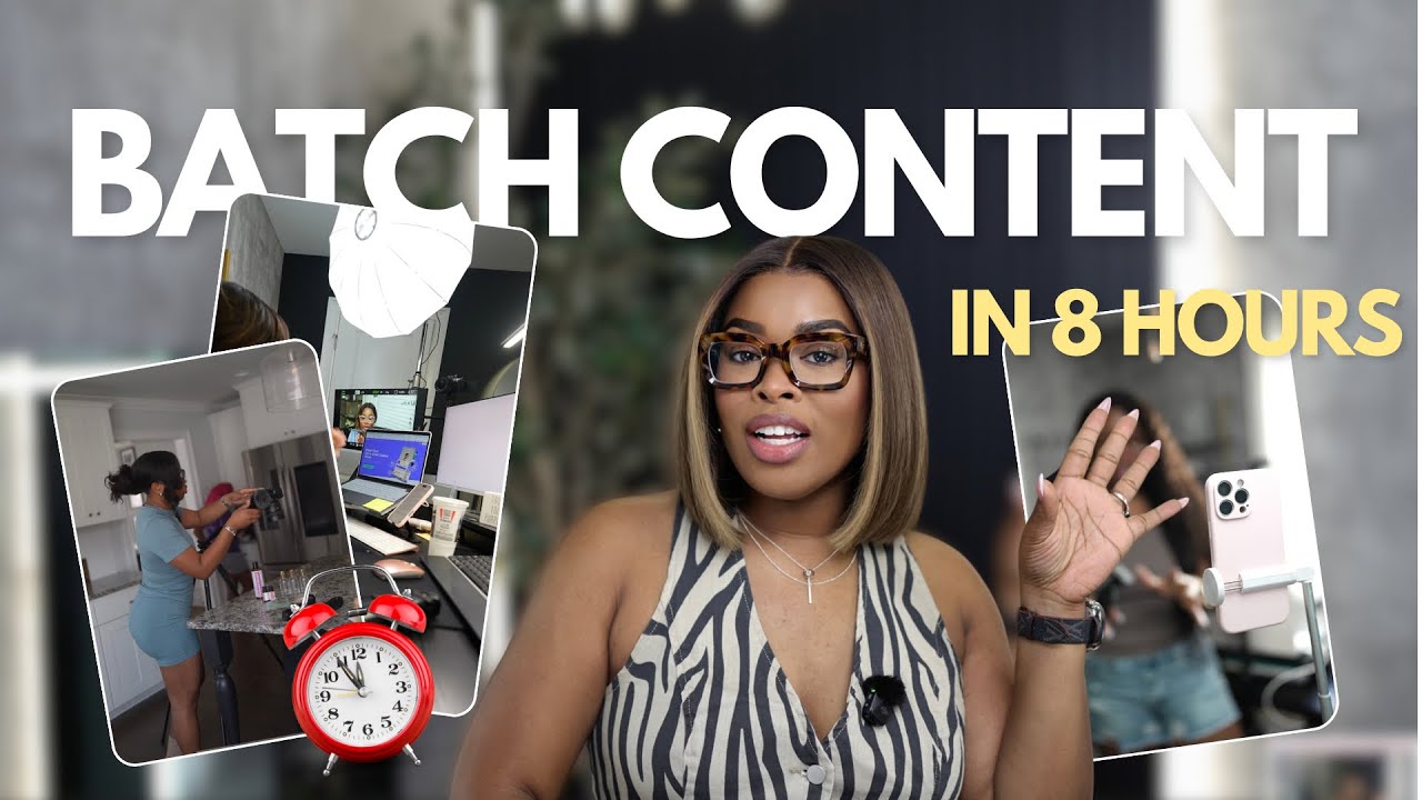 My 8-Hour Content Batching Blueprint REVEALED!