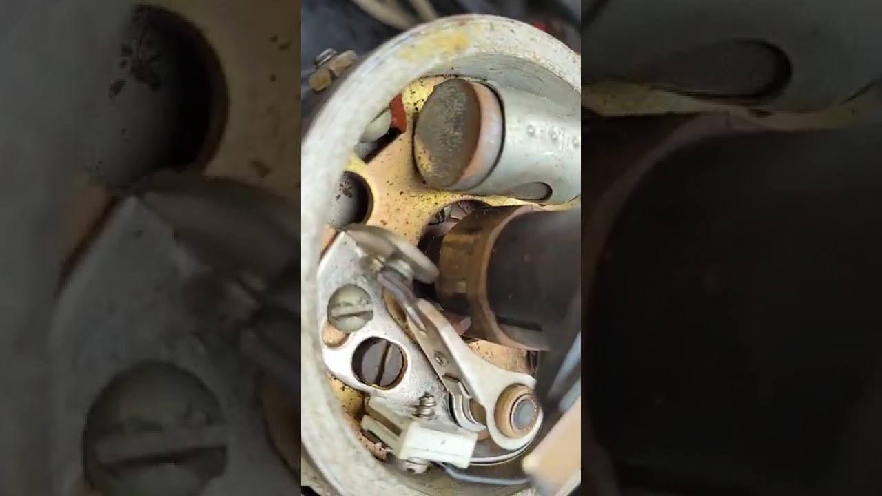 mercury points and condenser ignition system