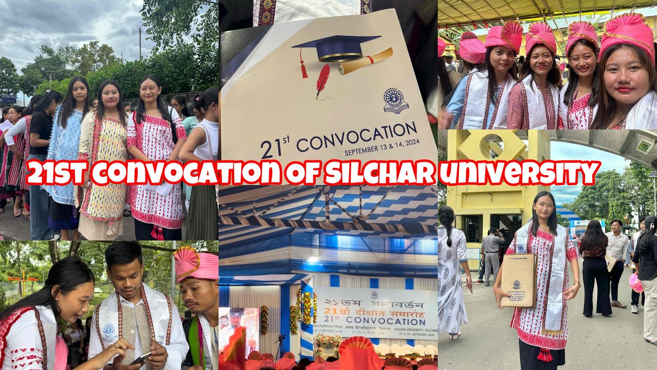 День вручения дипломов 👩‍🎓 21-я церемония вручения дипломов, кампус университета Силчар #silchar ...