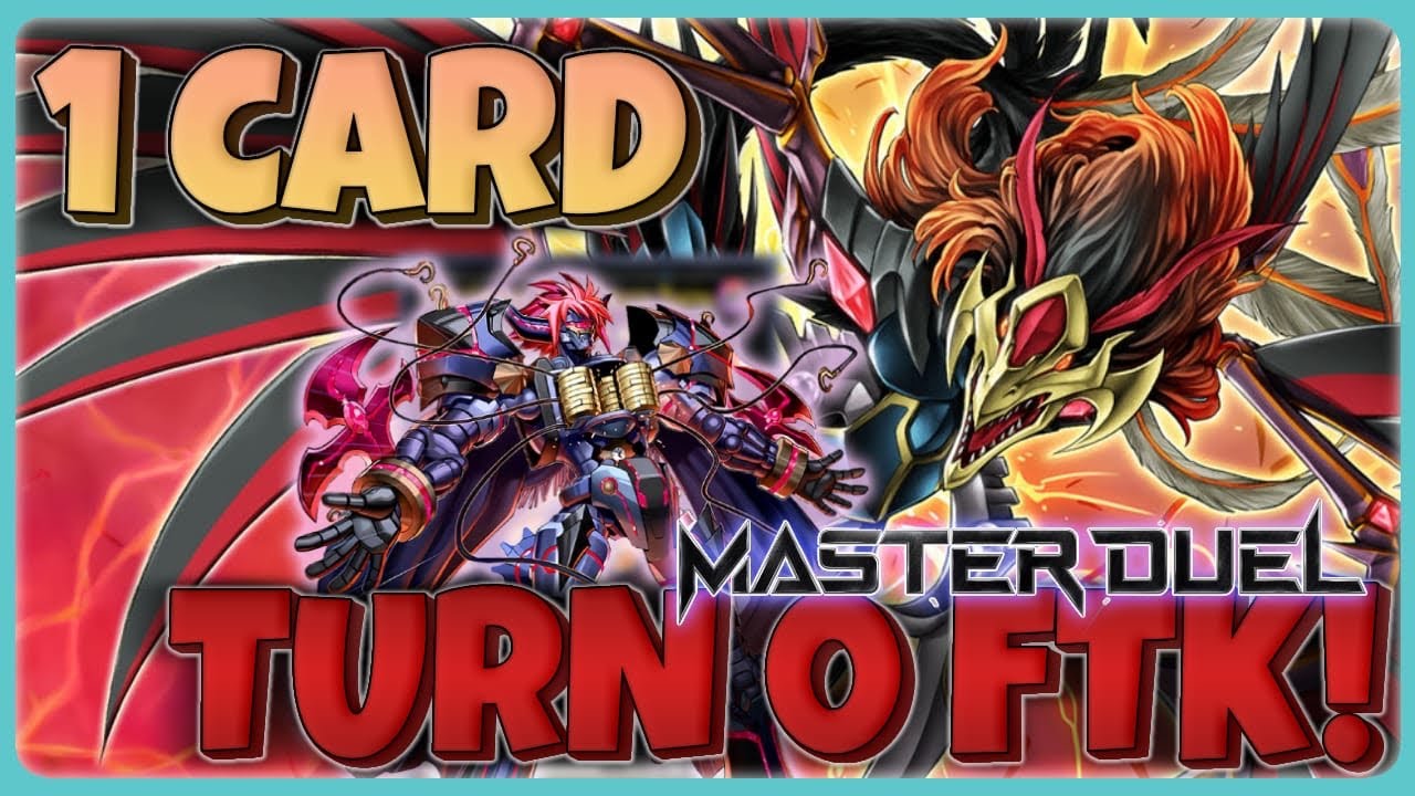 *NEW* 1 CARD FTK GIMMICK/ BLACKWING  - MASTER DUEL