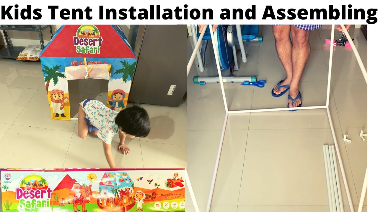 kids Tent house Installation and assemble |Full video|Guide|