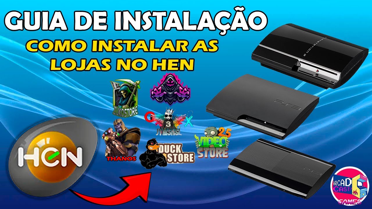 PS3 HEN - Instalação das Lojas Passo a Passo + Dicas para Evitar Erros!