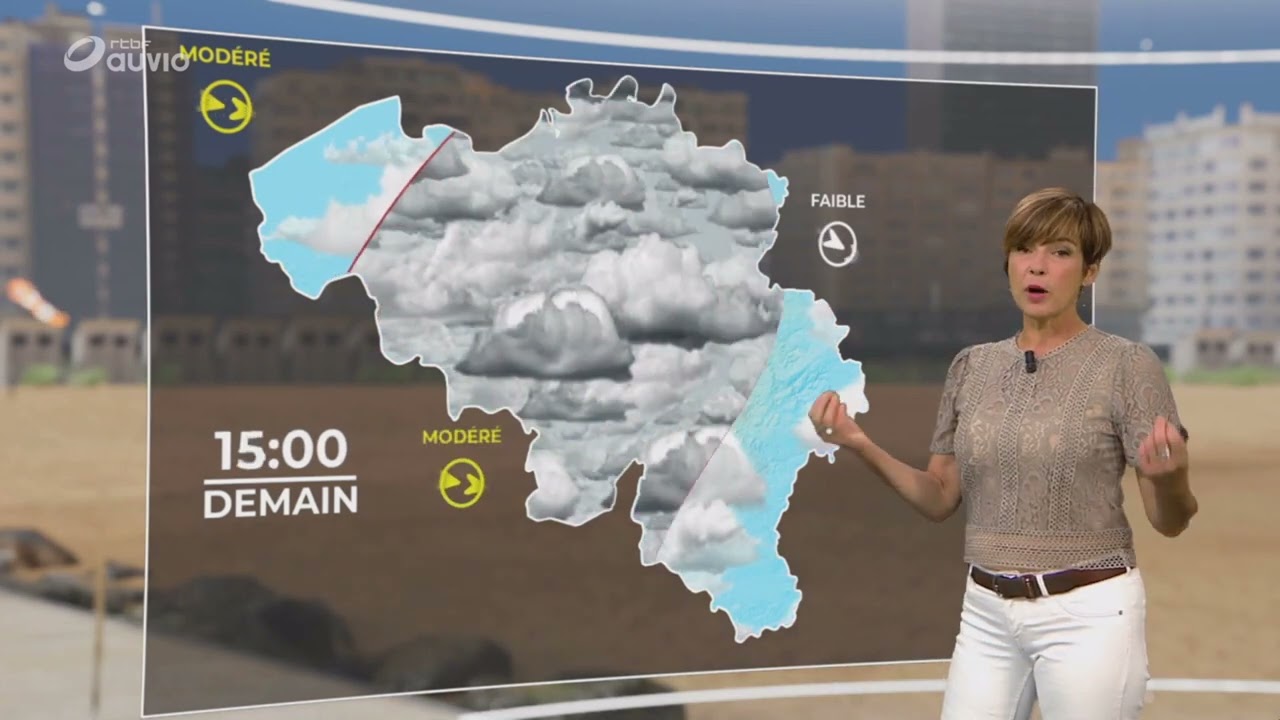 Météo Belgique pour ce soir et cette nuit jusqu'au 7 juillet 2022.