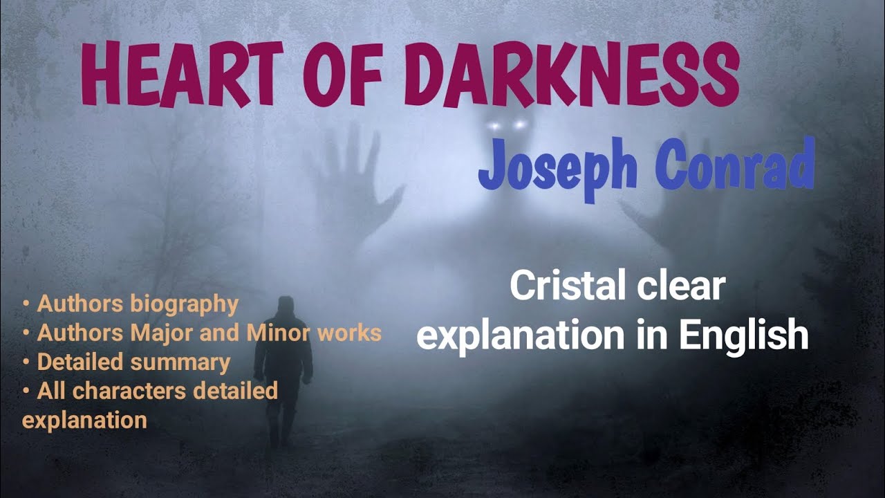 Heart of Darkness 💜 Joseph Conrad summary in English explanation Ugc net Tnset pgtrb ugtrb ideunom 