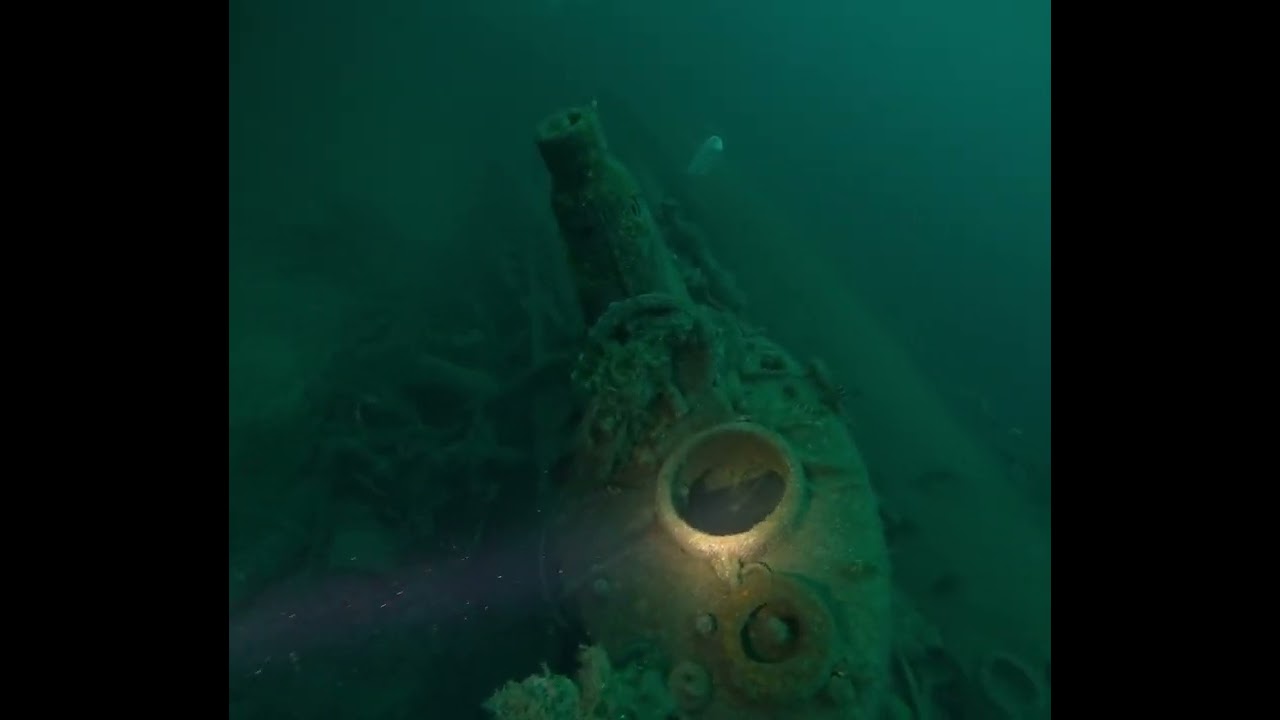 Plongée U-976, submarine wreck dive -54m