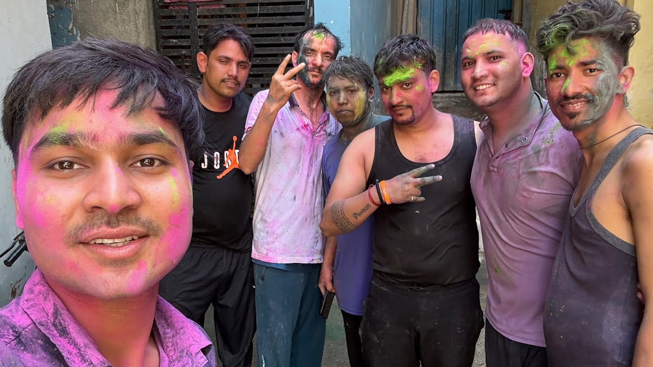 Holi Holi Holi  Happy 😊. #viral #youtube #vlog #fun #trending #holi @MrBeast 